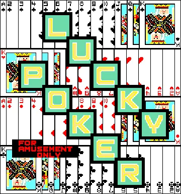 Cassette: Lucky Poker screen shot title